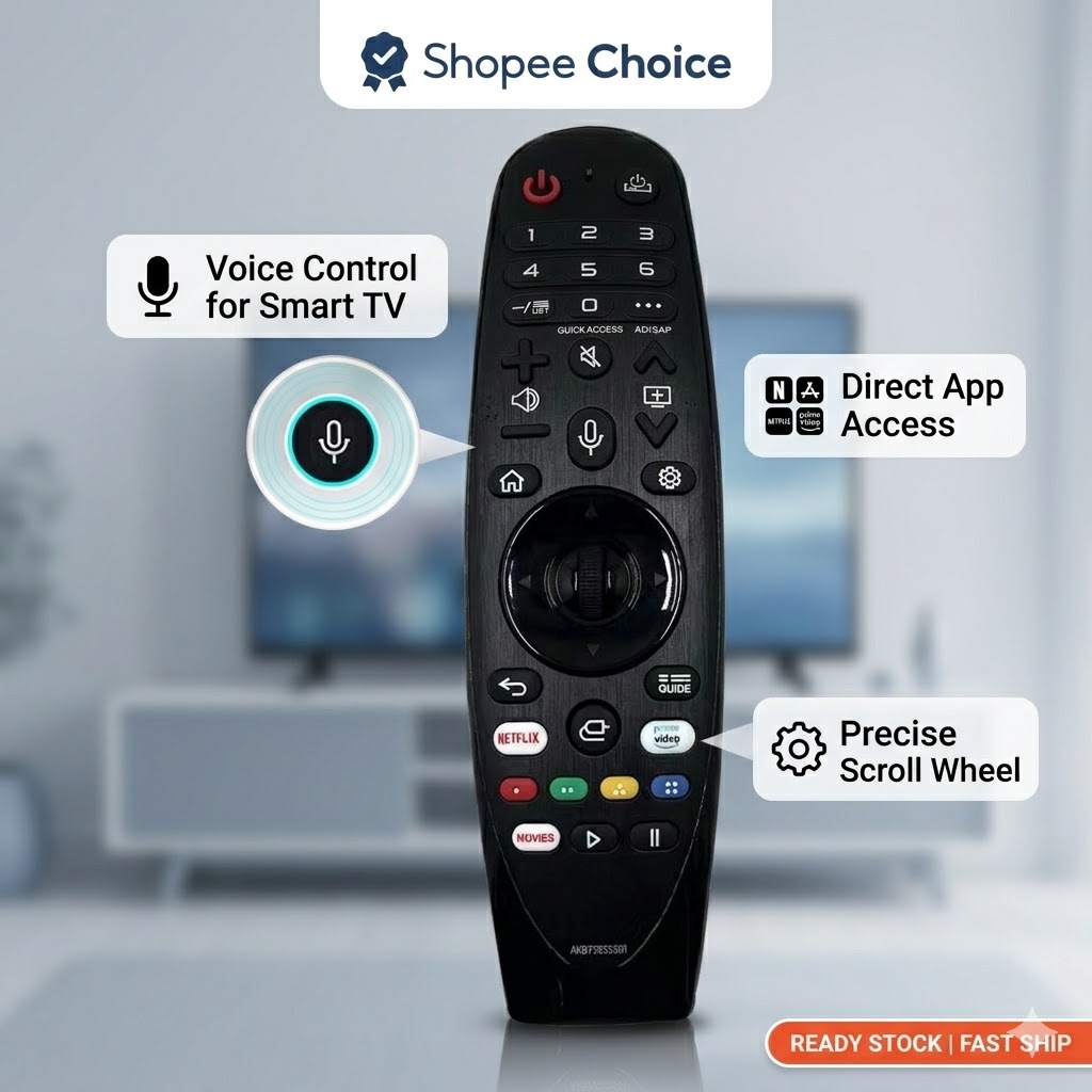 Smart TV Remote Control for LG 2019-2020 Bluetooth Voice Remote ...