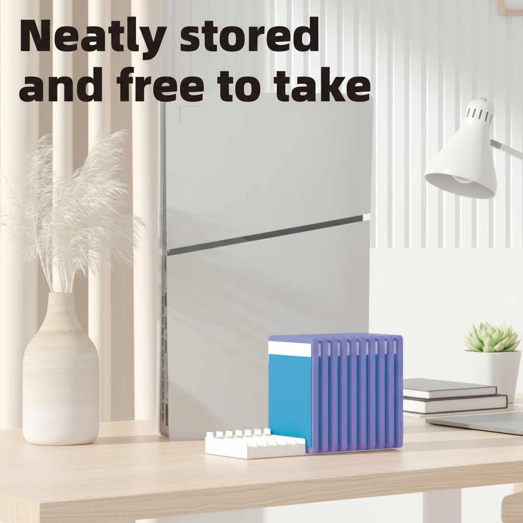 Media Storage Rack for Blu-ray Discs, DVDs, CDs, VHS Tapes, Video Game ...