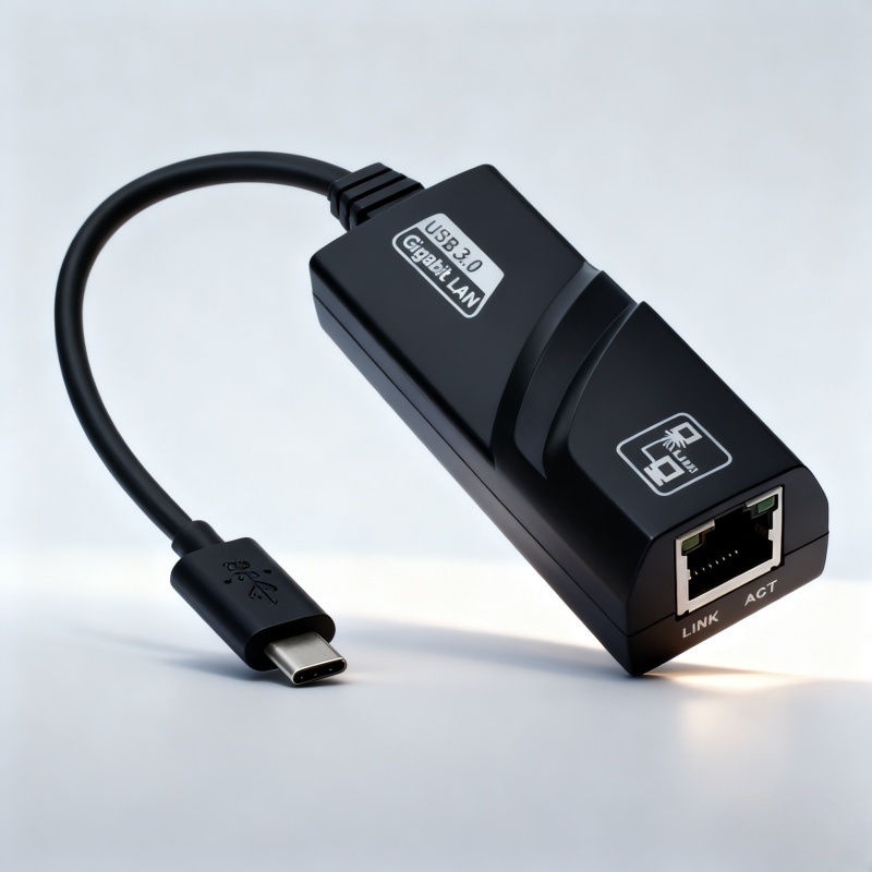 Type C to RJ45 100Mbps Gigabit Ethernet Adapter, Reversible Interface ...