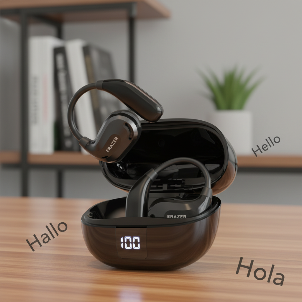 ERAZER XT66PRO Bluetooth Earbuds with ASMR DIY APP AI Translation ...