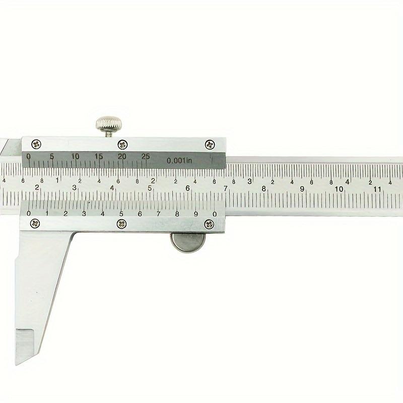 One Pieces Stainless Steel Vernier Caliper, 0-6 Inch/0-150mm, Manual ...