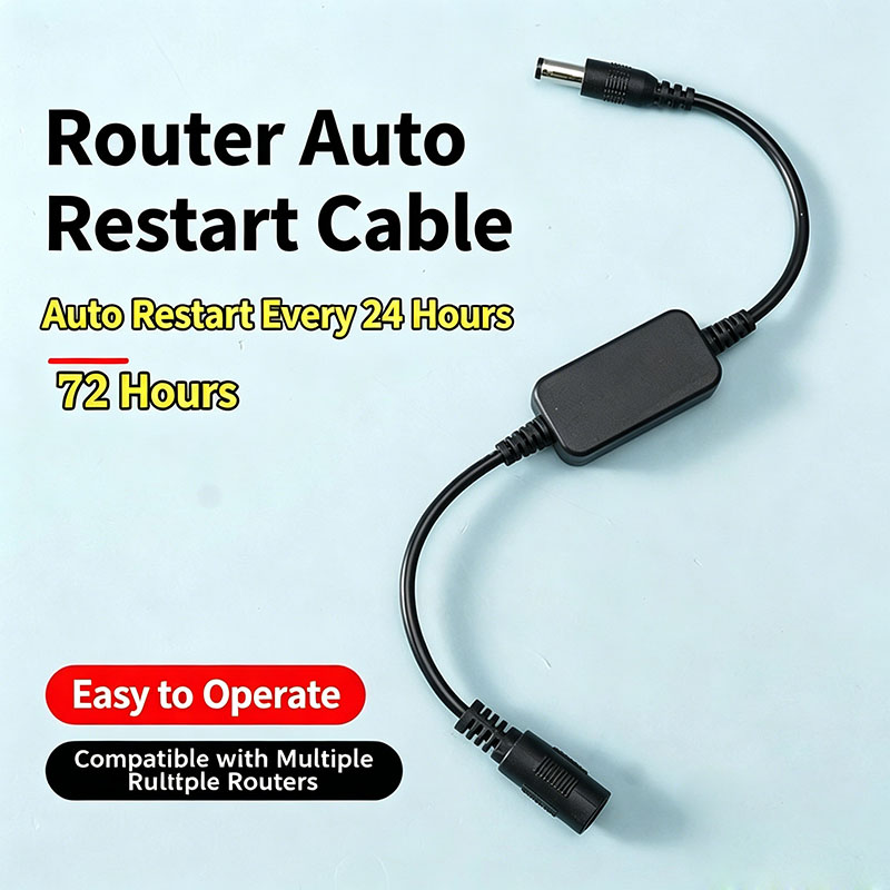 Convenient Router Reboot Cable Router Rebooter WiFi Reset Timing ...