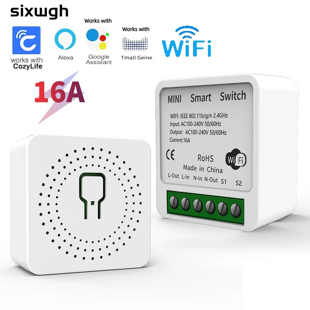 WIFIAlexa Google Home Suis Pintar WIFI Mini, berfungsi dengan Alexa ...