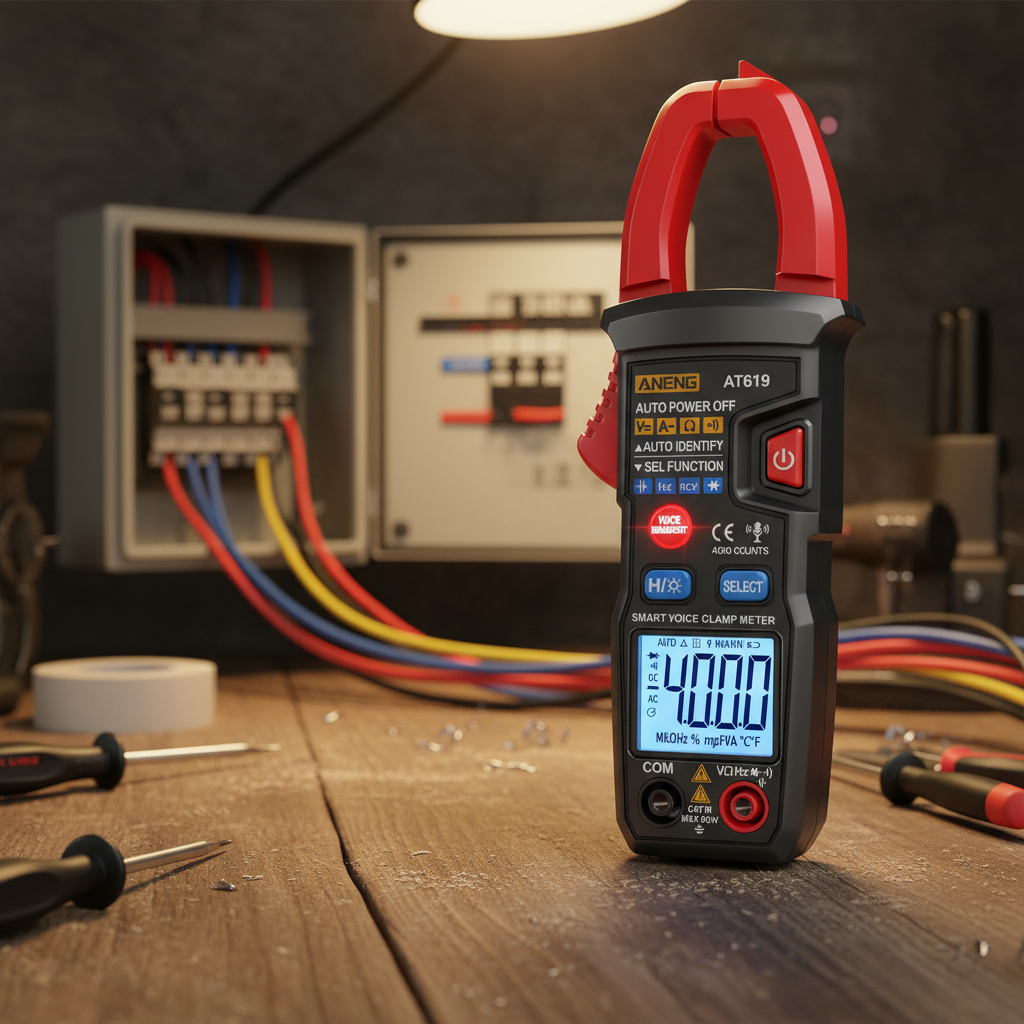 ANENG AT619 AC Current Clamp Meter is a versatile multimeter that can ...