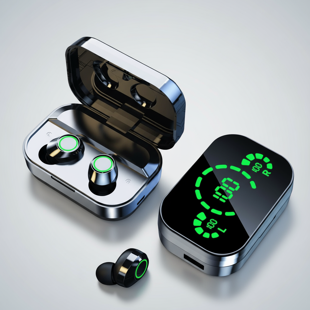 2025 YD03 Bluetooth 5.3 Earbuds Wireless TWS Touch Gaming Headsets ...