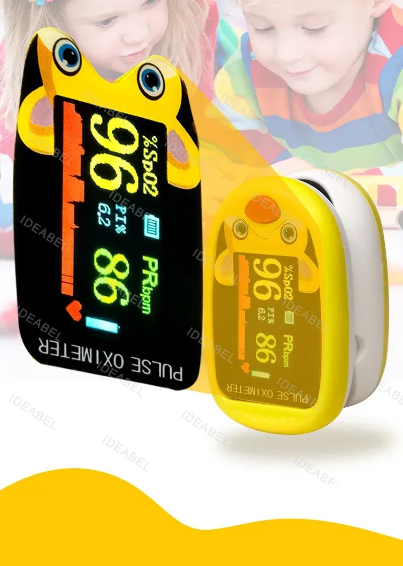 USB Pediatric Oximeter OLED Digital Oximeter Home Medical Thermometer ...
