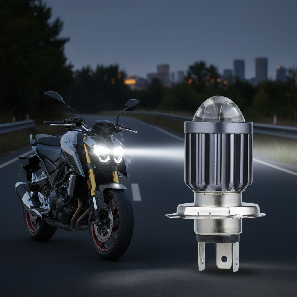 Ultra High Output LED Headlight Bulb | H4 | 12V-80V | High/Low Beam ...