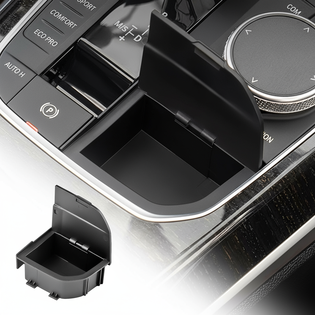 ABS Gear Storage Box with Cover for BMW 1 2 3 4 Series M3 X3 X4 F40 F44 ...