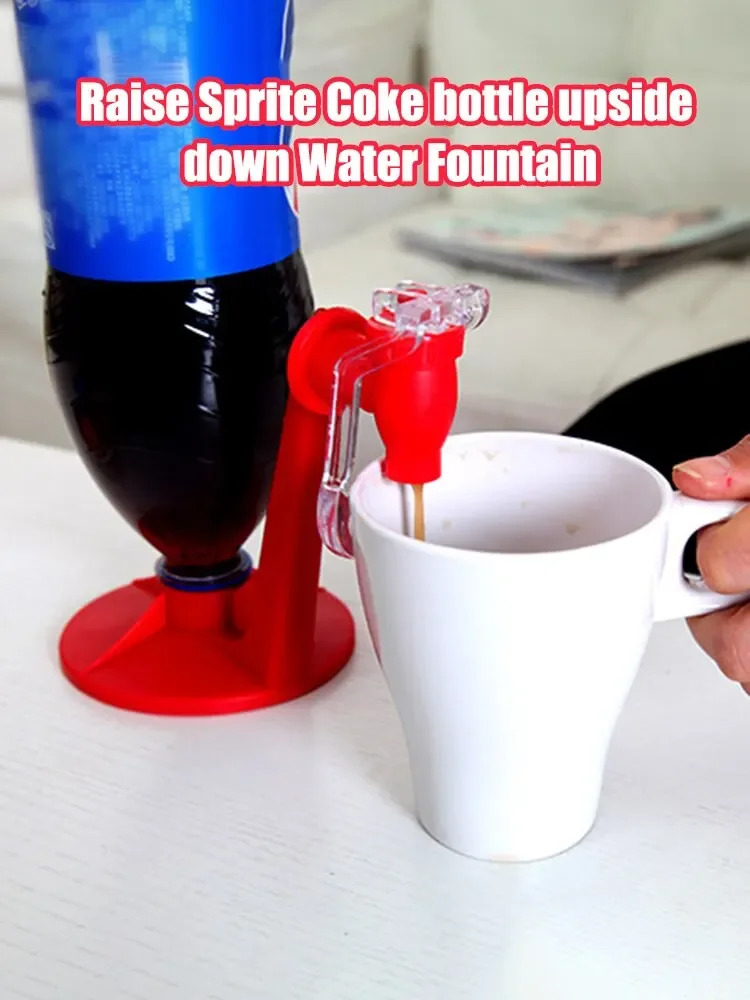 Inverted Soda Water Dispenser Machine for Coke Sprite Drinks Portable ...