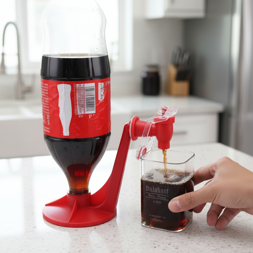 Party Essential Portable Carbonated Drink Maker for Coke Sprite Soda ...