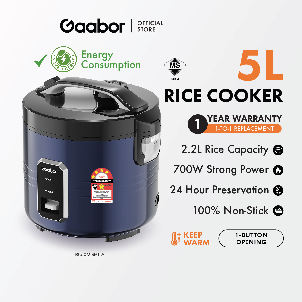 Buy gaabor rice cooker Online With Best Price, Oct 2026 | Shopee Malaysia