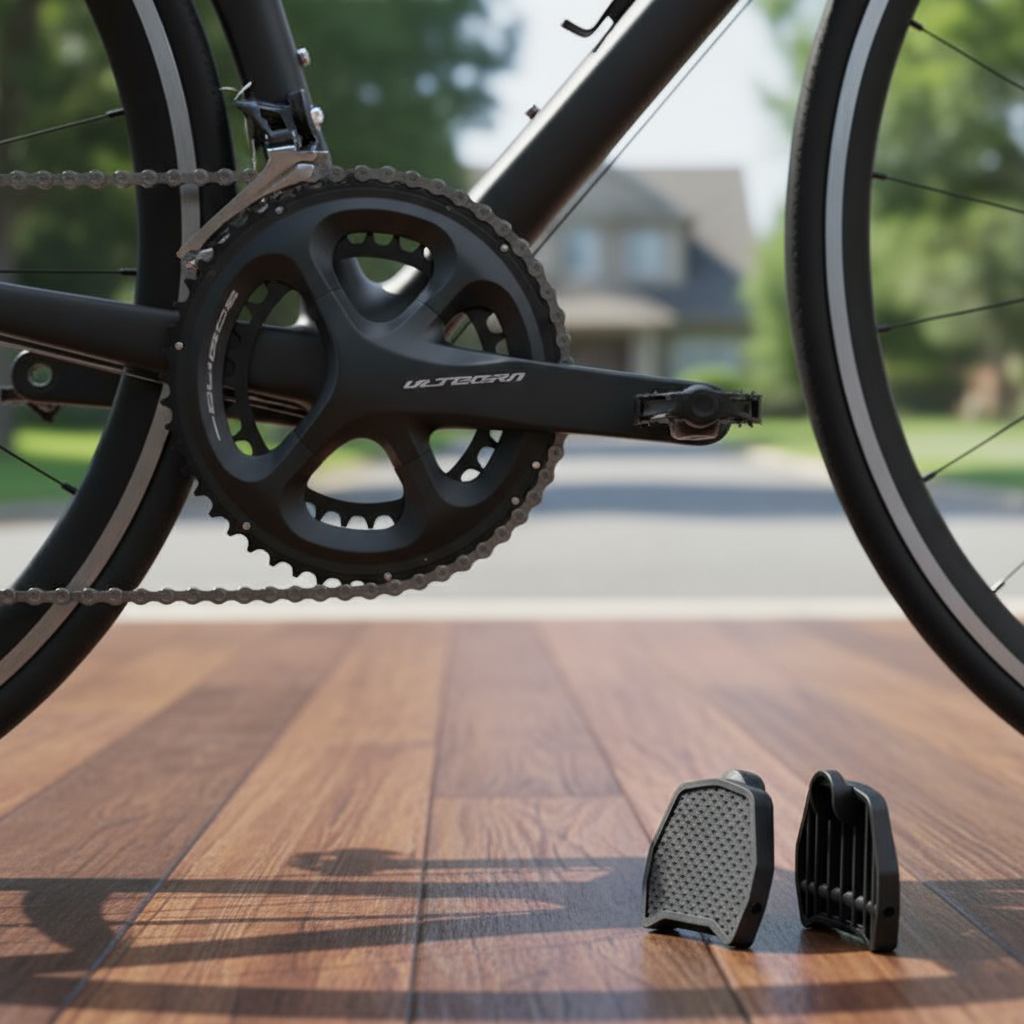 Self-lock Pedals Adapter for Road Bikes SPD KEO System Shimano SPD LOOK ...