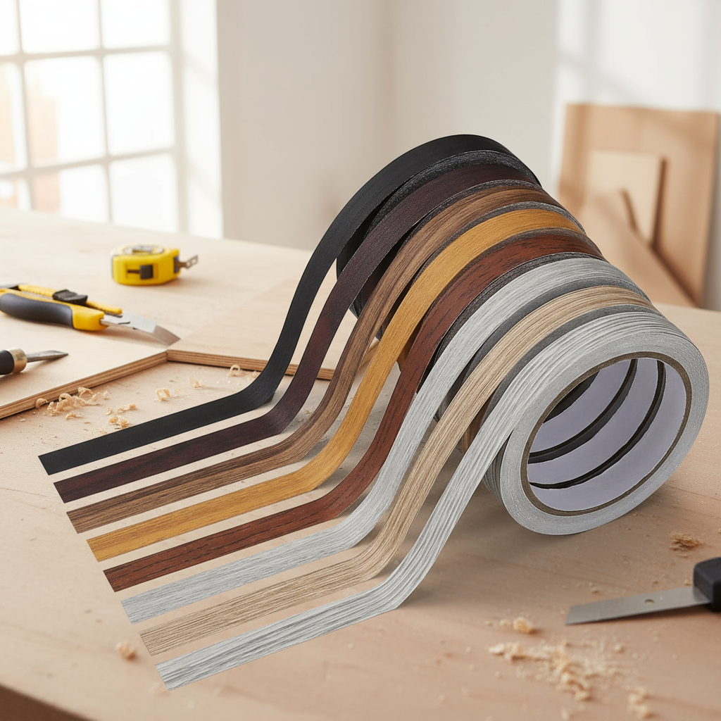 Wood Grain Tape Edge Banding for Cabinet & Furniture - Self-Adhesive ...