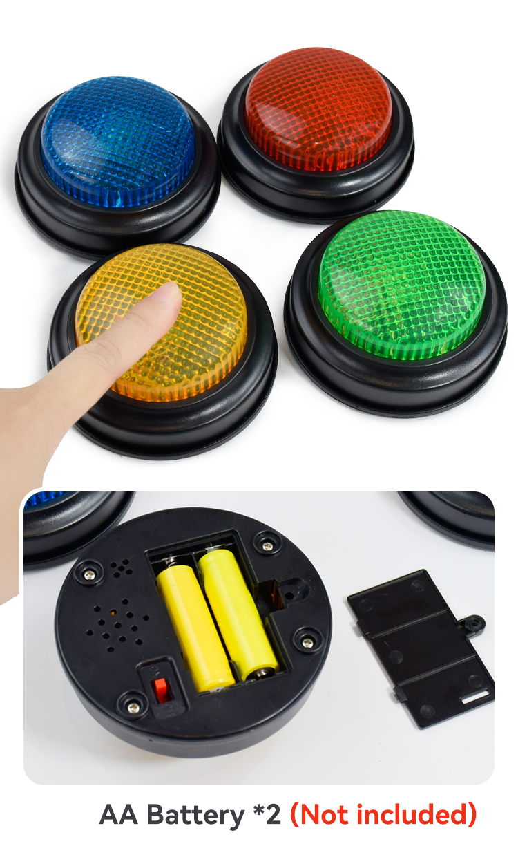 Buzzing Fun Game Beeper For Kid Educational Response Buzzer With Sound ...