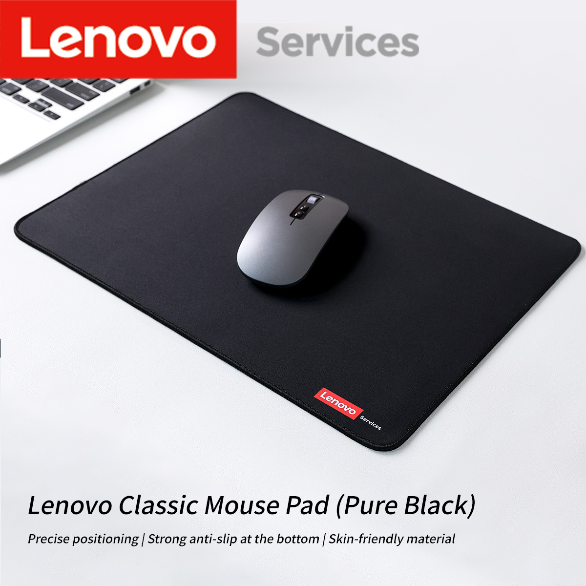 Lenovo 2026 multi-purpose desk pad: extra-thick gaming mouse mat ...