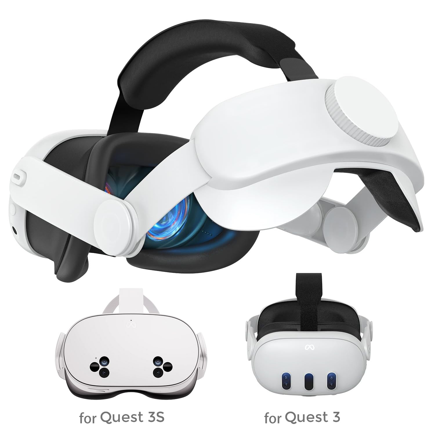 Head Strap for Oculus Meta Quest 3 and Quest 3S, Adjustable ...