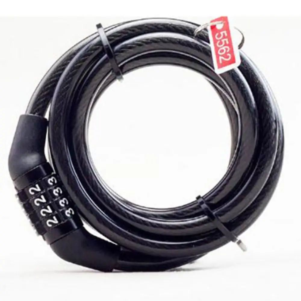 4-Digit Code Security Chain Padlock - Heavy Duty Motorcycle and ...