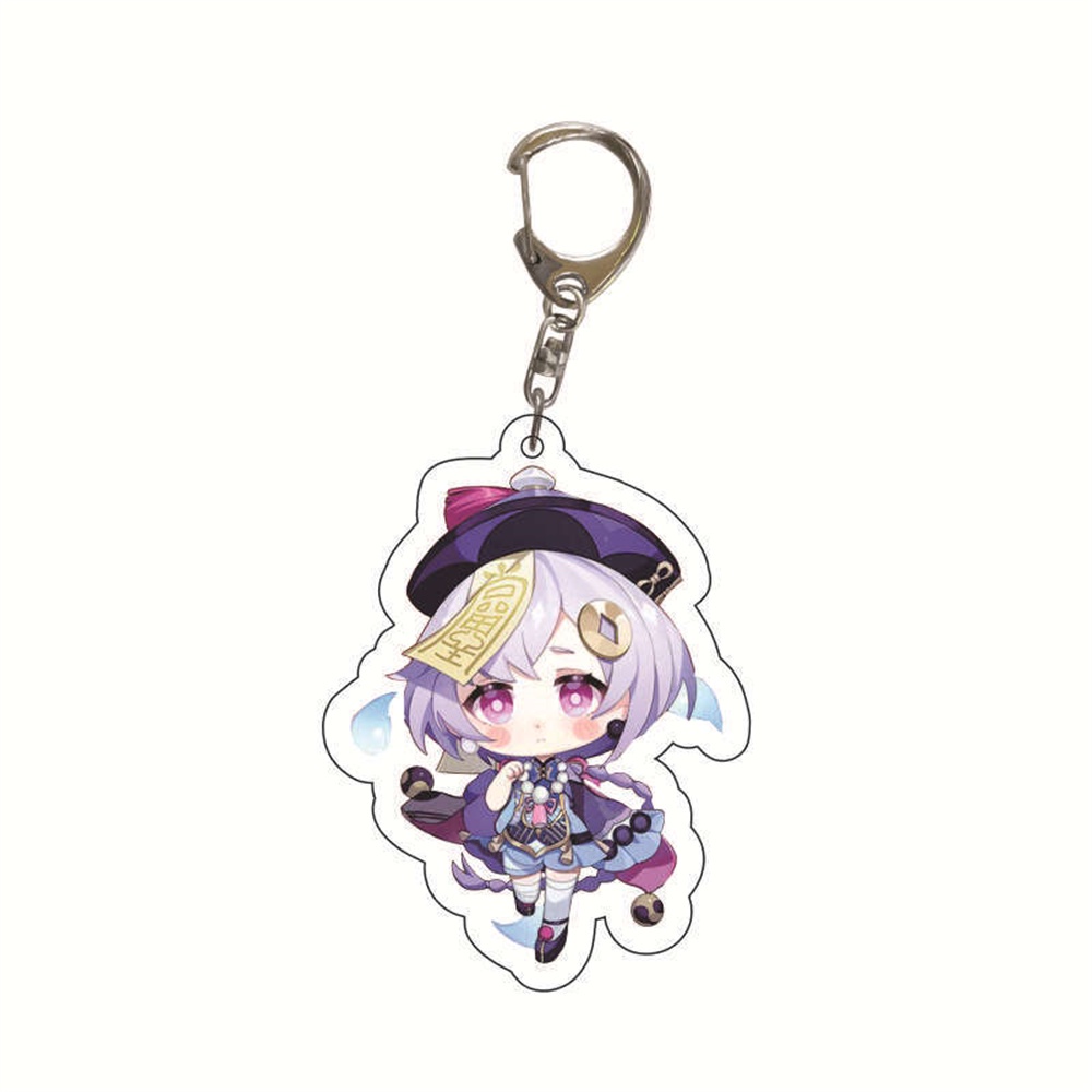 Cute Genshin Impact Game Character Acrylic Keychain SAYU Yoimiya Kazuha ...