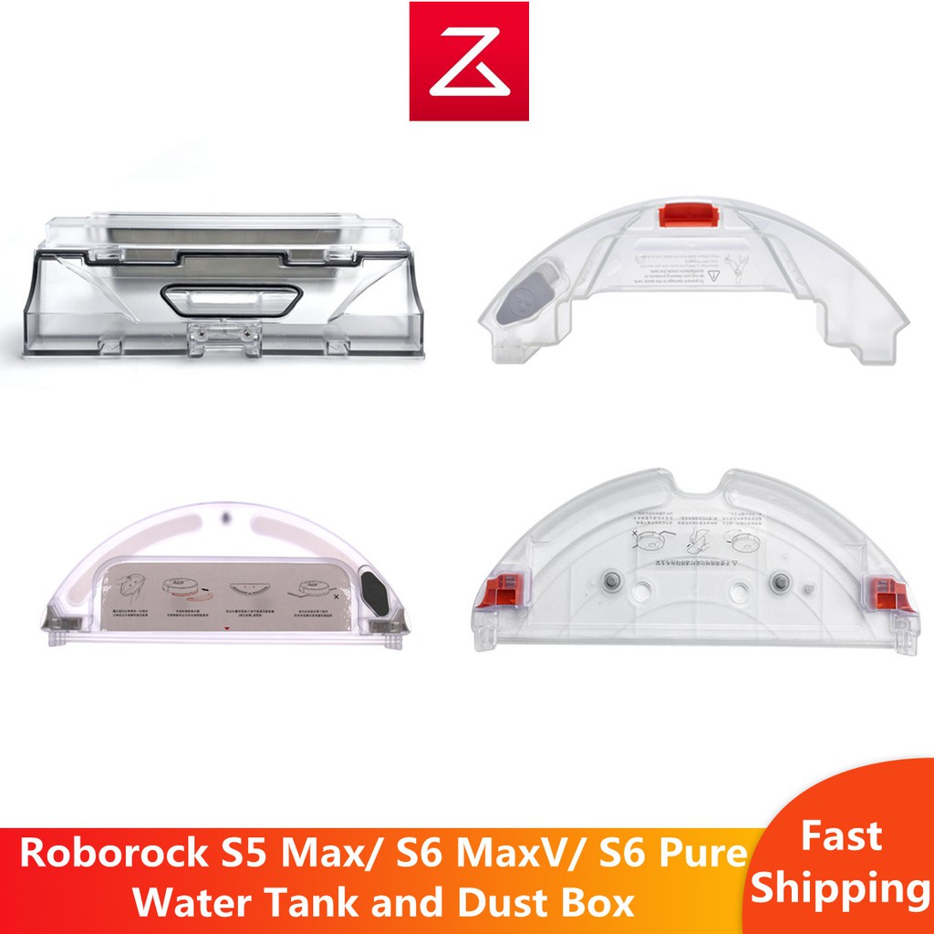 QXWRLD` Scatola raccoglipolvere, for Xiaomi, Roborock, S5 MAX/ S6 MaxV/S6 Pure T7/T7 Pro Parti di ricambio for aspirapolvere con accessori filtro HEPA robot aspirapolvere contenitore polvere contenito