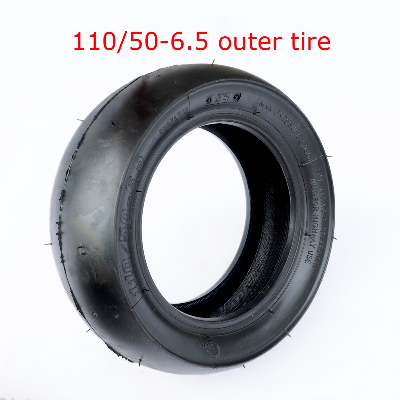 Tayar Tyre & Tube ( 110/50-6.5 90/65-6.5 ) Front Rear Pneumatic tire ...