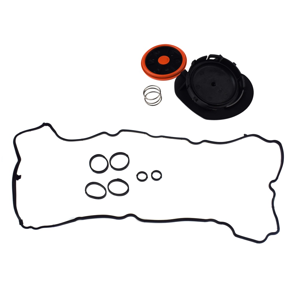 Engine Valve Cover & Cylinder Head Gasket Seal & PCV Vent Valve For 1 ...