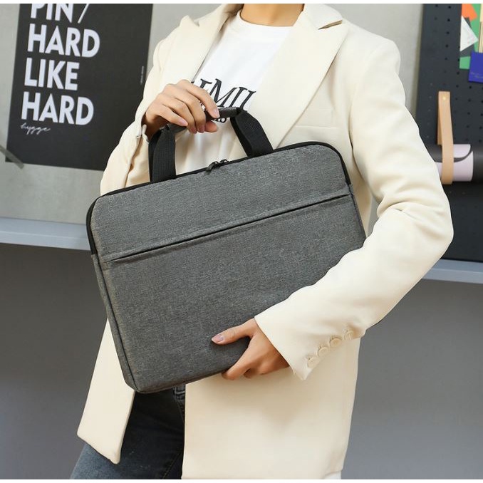 Laptop Sling Bag 14 15.6 Waterproof Briefcase Hand Carry Business Bag Notebook Shoulder Bag Laptop Bag Notebook Bag Shopee Malaysia