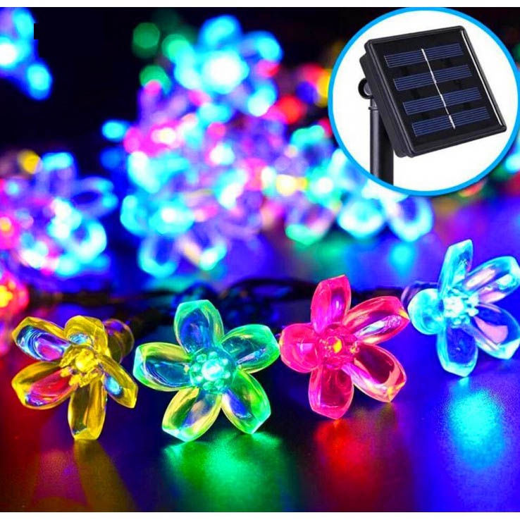 Hari Raya Haji Solar Cherry Lights Hari Raya Blossom String Lights 100 ...
