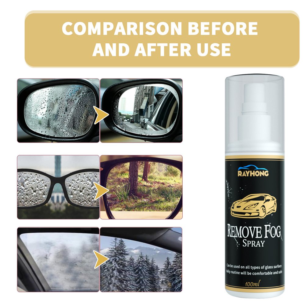 Spray Glass Coating 100ml Anti Rain Car Window Windscreen Waterproof