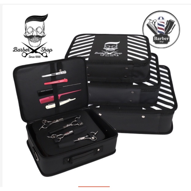 Spot Hairdressing Bag PU Makeup Tools Storage Bag Salon Barber Bag