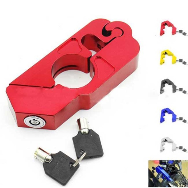 Handlebar Hand Lock Lock Brakes Locked Solid Copy Stolen Rod Motorcycle