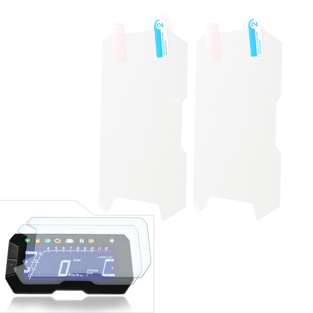 2Pcs Motorcycle Speedometer Dashboard Screen Protector Film For HONDA ...