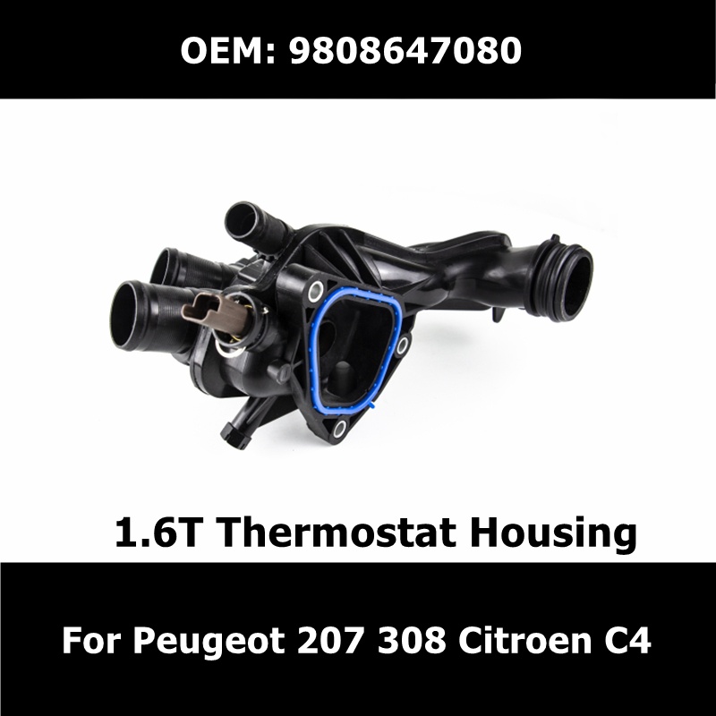 9808647080 Car Accessories Water Outlet Assembly Thermostat Housing 1