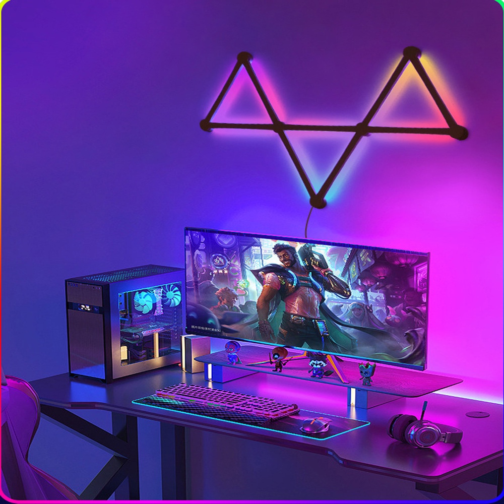 Tuya Smart Splicing RGB LED Night Light DIY Indoor Wall Decorate ...