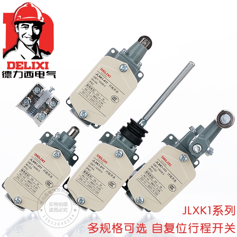 Delixi SelfReset Travel Switch JLXK1111 511 411 311 211 Limit Switch