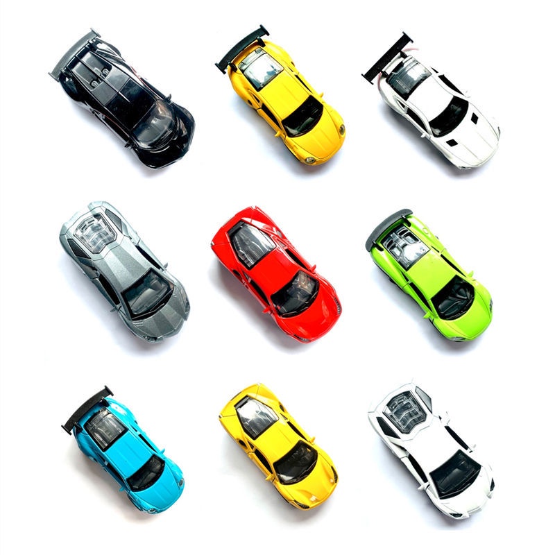 Car Toy 1 36 ThreeOpen Door Alloy Car Model Bugatti Porsche