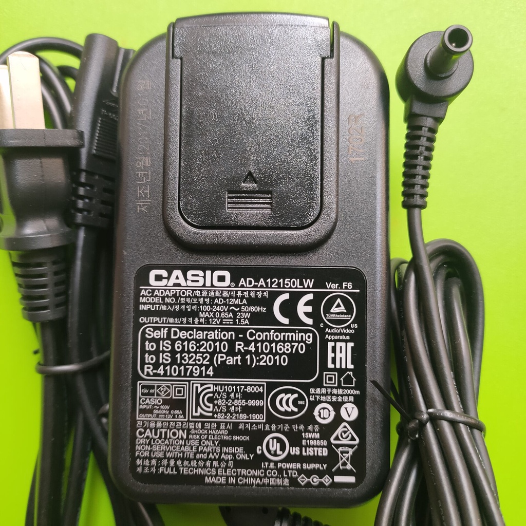Suitable for Casio Electric Piano 12V1.5A Electronic Keyboard CDPS150