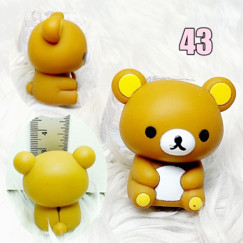 Rilakkuma Gashapon Figure Model Doll Set 1/4 Real Japanese Work