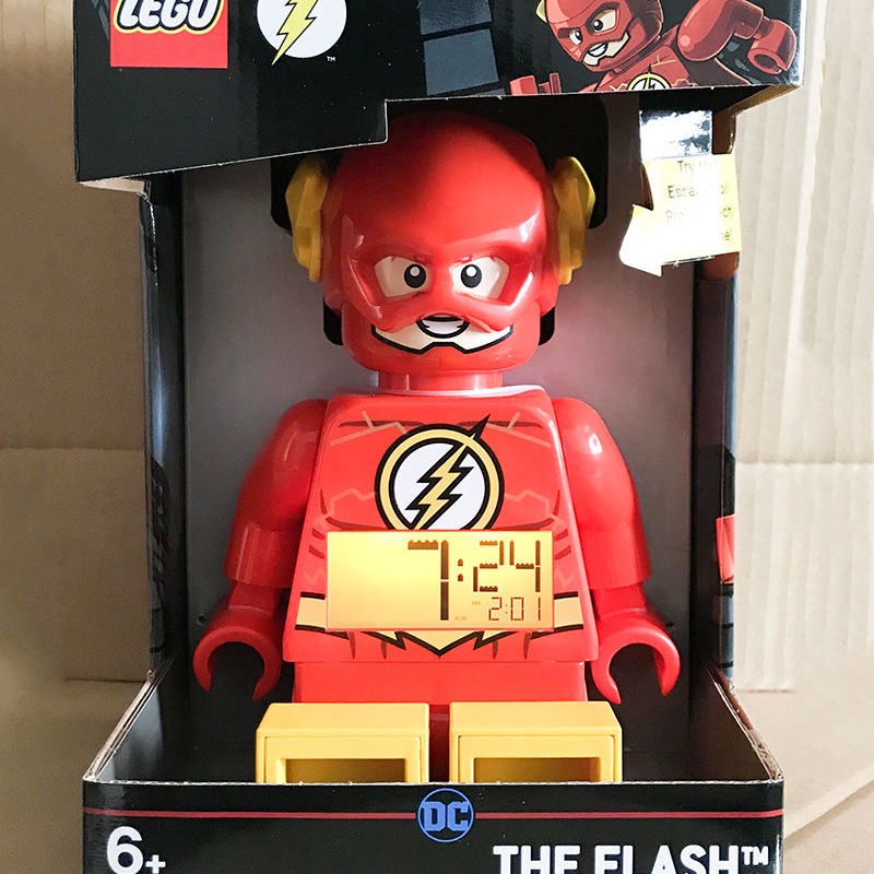 Genuine Lego Creative Alarm Clock Batman Green Ninja Star Wars White  Soldier Electronic Watch Children's Toys