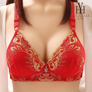 Women Plus Size Bra Push Up Lace Vest Brassiere D E Cup 36 to 50: Buy  Online at Best Price in UAE 
