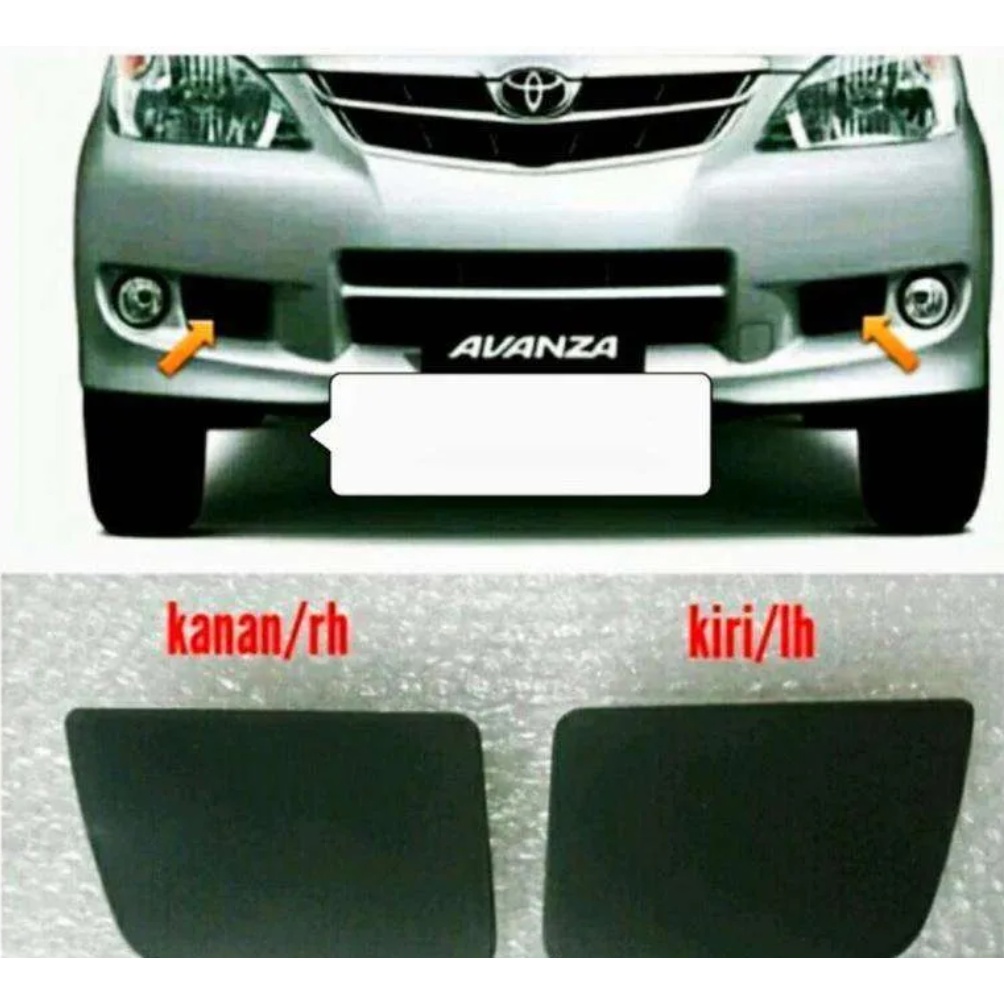 front bumper towing cvoer cap for Toyota avanza 2008 2009 2010 2011 ...