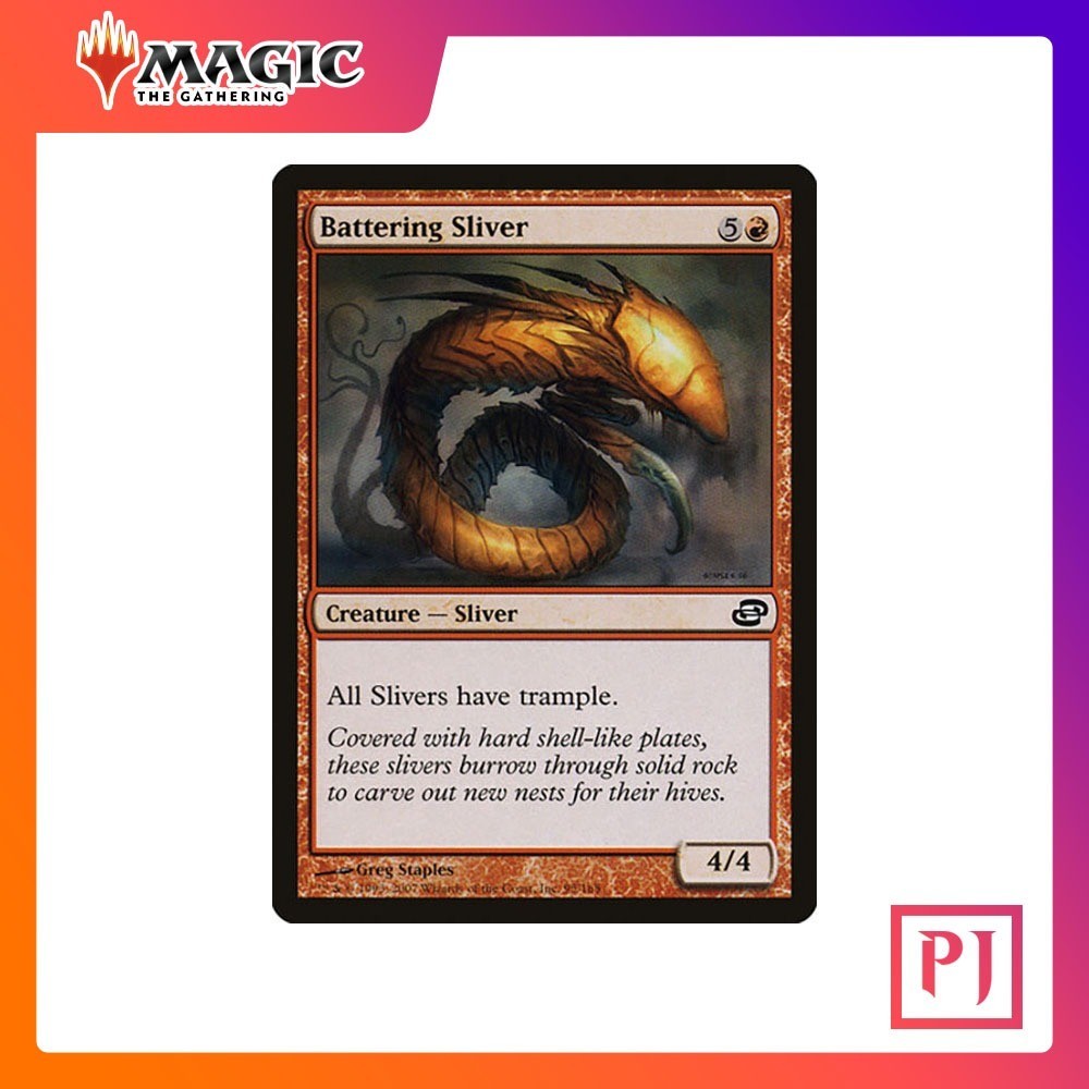 [MTG] Batting Sliver [PLC] [RED] [COMMON] [NORMAL] [ENG] (Magic Card ...
