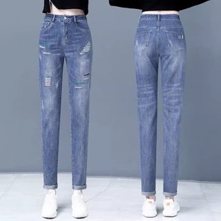 Loose Wide Leg Jeans PREMIUM QUALITY Women High Waist Casual High Ladies  Denim Pants Long Palazo Pants Seluar Jean