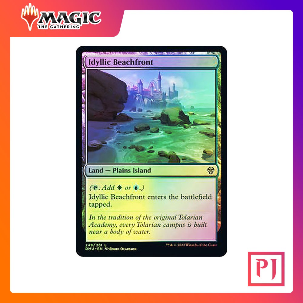 [MTG] Idyllic Beachfront [DMU] [LAND] [COMMON] [FOIL] [ENG] (Magic Card ...