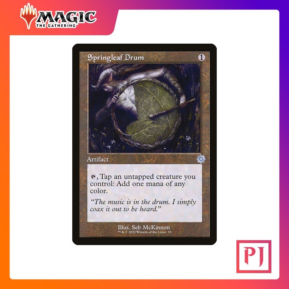 [MTG] Springleaf Drum (055) (Retro Frame) [BRO] [ARTIFACT] [UNCOM ...