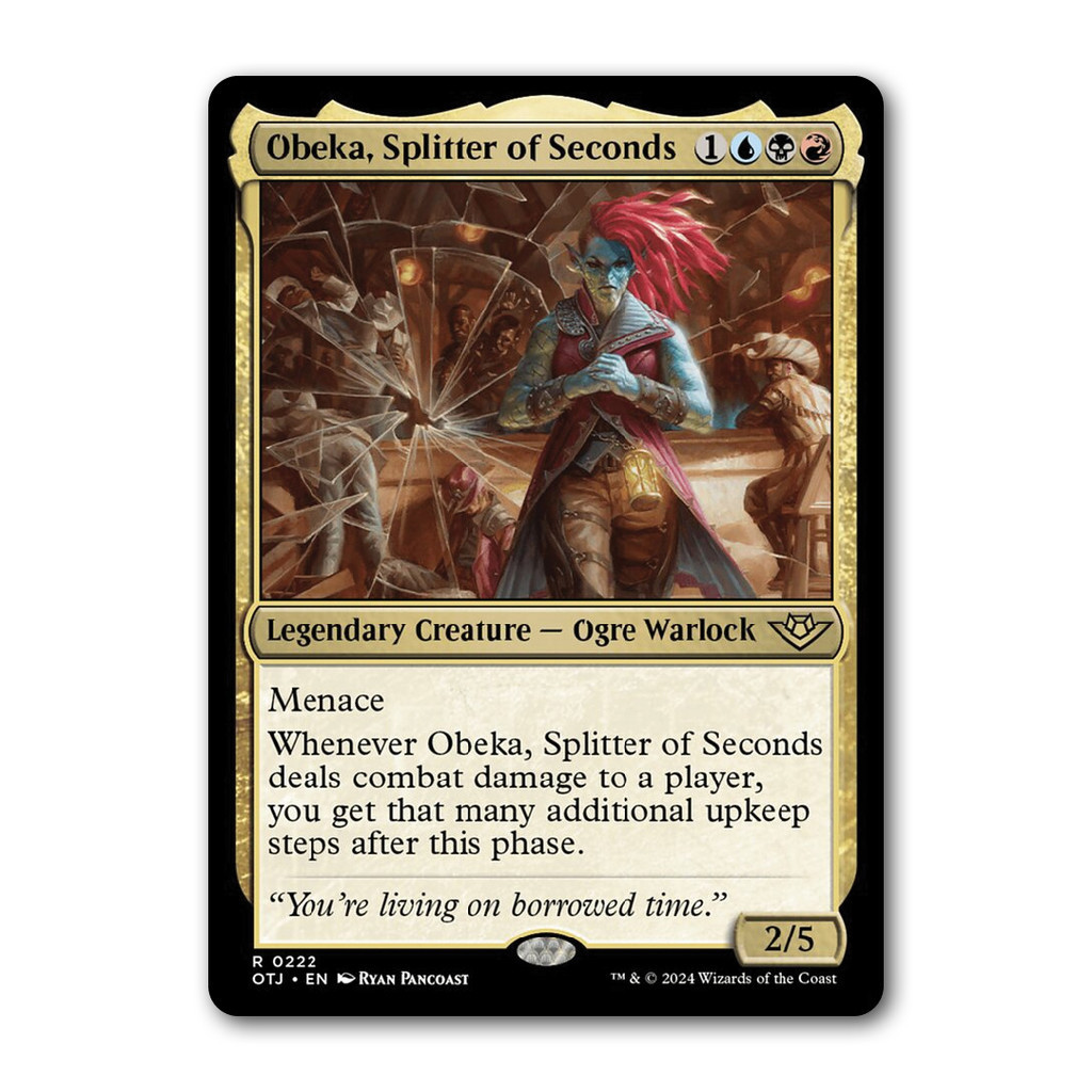 [MTG] Obeka Splitter of Seconds [OTJ] [Multi] [Rare] [Normal] [ENG ...