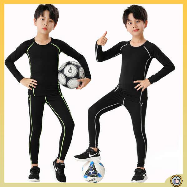 seluar tight lelaki seluar set baju Children's and adult sports tight ...