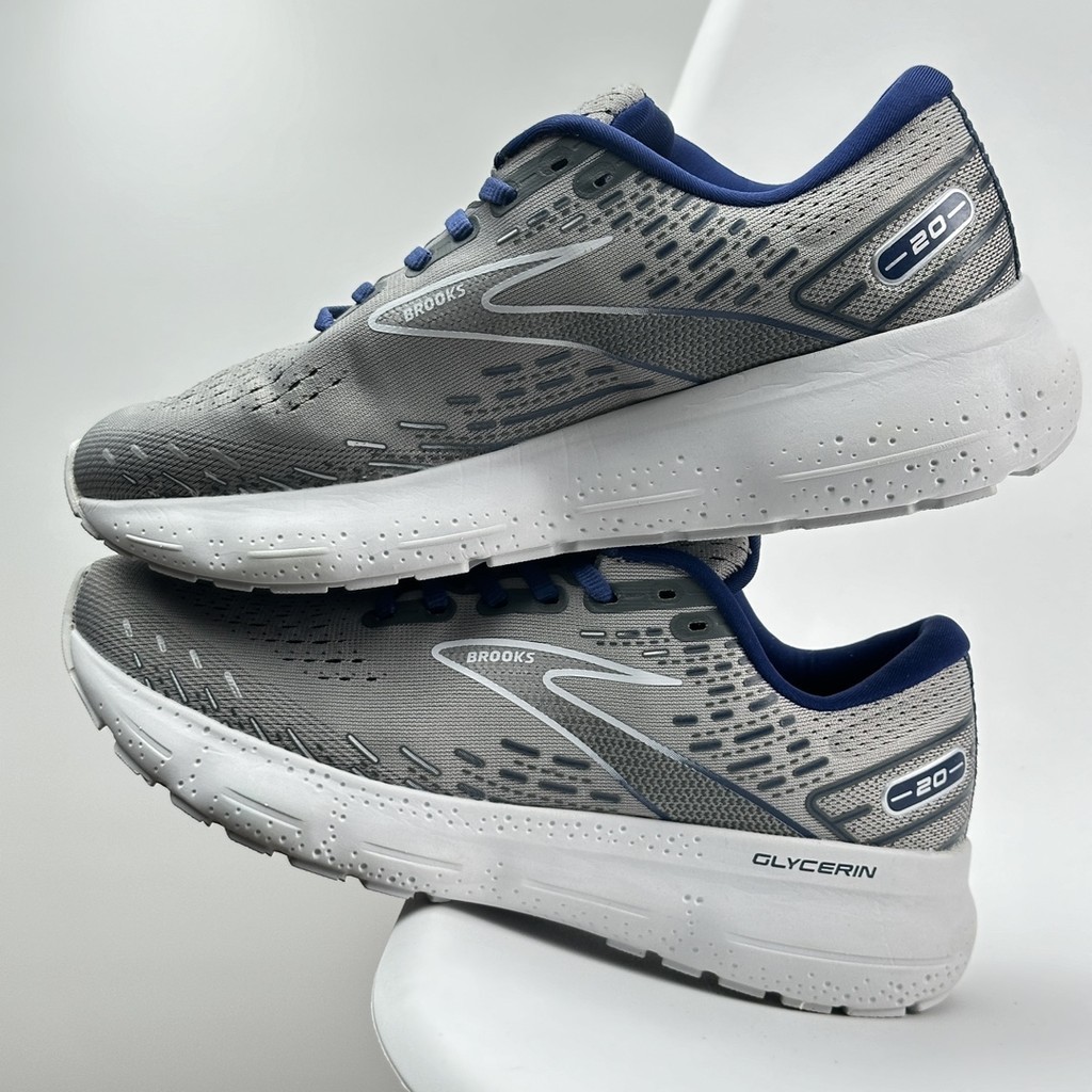 New Brooks Glycerin 20 Running Shoes Men's Cushioned Marathon Nitrogen