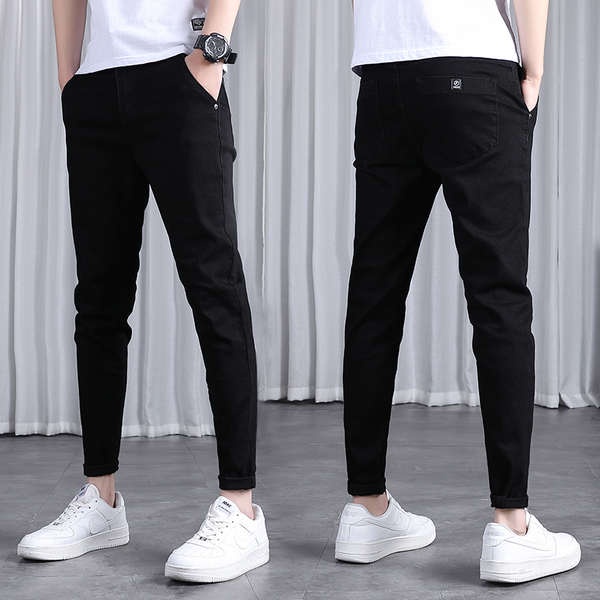 Seluar slack store hitam slim fit