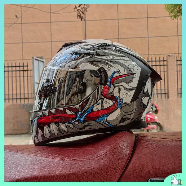 safety helmet full face helmet Pensijilan 3C LVS motosikal helmet lensa