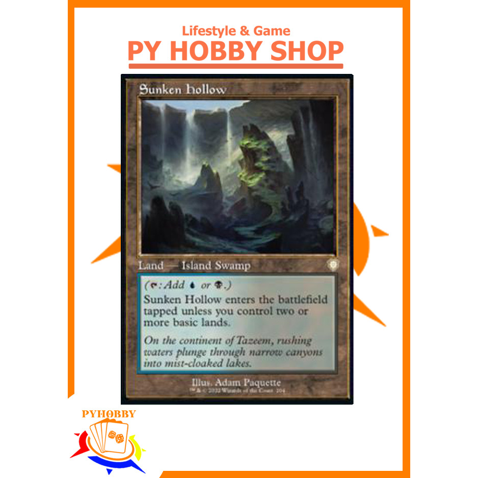 MTG] The Brothers' War Commander Decks: Sunken Hollow | Shopee Malaysia
